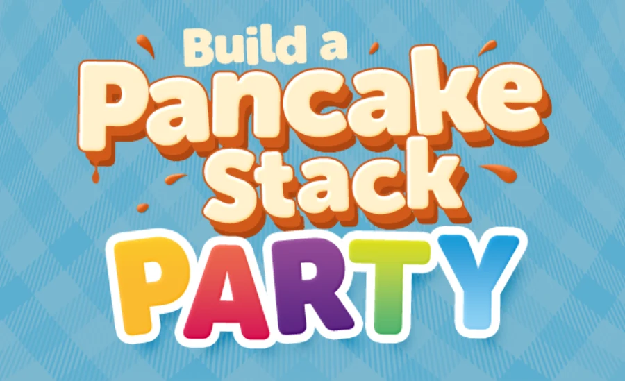 Wonder World pancake party artwork